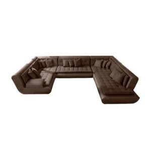 Seccional Emperatiz Home Premium Marrón