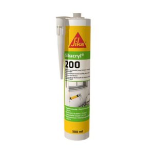 Sellante acrílico para fisuras y juntas Sikacryl-200 300ml