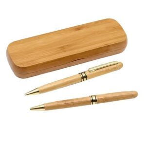 Set Arenn Boligrafo Lapiceros de Madera y Caja Personalizada