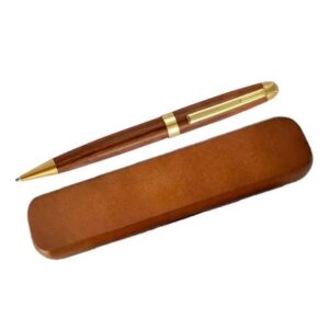 Set Carl Brown Boligrafo Lapicero de Madera y Caja