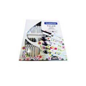 Set de Cubiertos Tramontina x 36 piezas Blanco