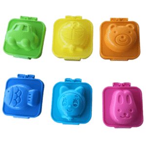 Set de Moldes para Huevo y/o Arroz x 6 Unid.