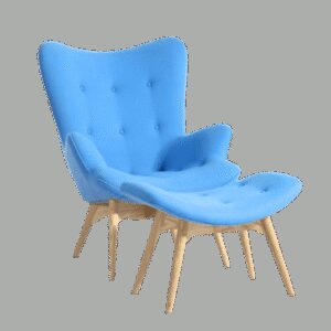 Sillon Banqueta Grandmother Celeste Agua Hys