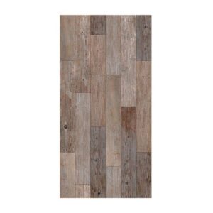 Simplísima Placa Decorativa de Fibrocemento 2.40x1.20m Madera Rústica Dark 6mm