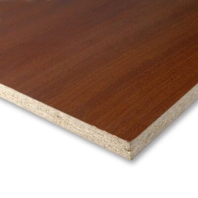 Tablero de melamina Sapelli 18mm 2.15 x 2.44 metros
