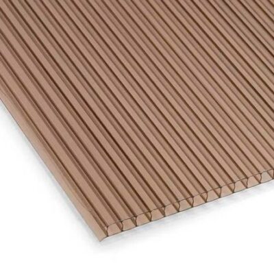 Techo Policarbonato 6mm Bronce 5.80×1.05m