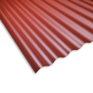 Techo termoacústico Rojo 1.5mm 3.05x1.10m Ondutech