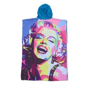 Toalla Cordano Poncho Adulto Marilyn Monroe Talla L Unisex
