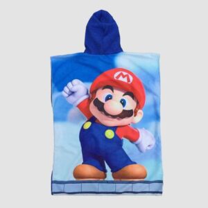 Toalla Cordano Poncho Adulto Mario Bros Talla L Unisex