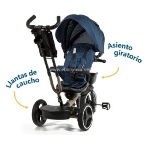 Triciclo Guiador Derio Ebaby con USB y Bluetooth