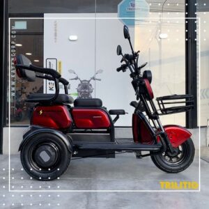 Trimoto Eléctrica Ku4 Rojo Kayen Corp con Bateria de Litio Extraible