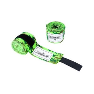 Vendas para Box Muay Thai 5mts Semi Elásticas Camufladas Verde
