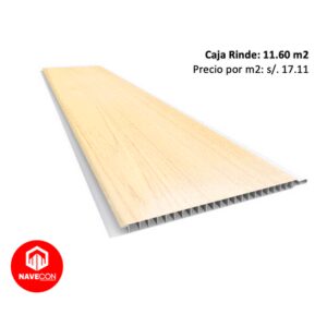 Wall Panel Look Madera 5.80 x 0.20 x 10 unidades