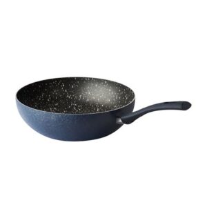 Wok ILKO 28cm Granito Navy Azul