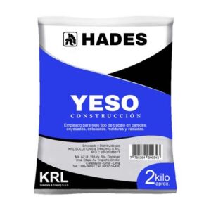 Yeso para construcción Bolsa x 2 kg