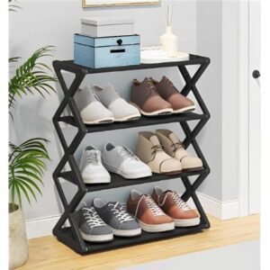 Zapatera Organizador 4 Niveles Modelo X-X Colores Aleatorios