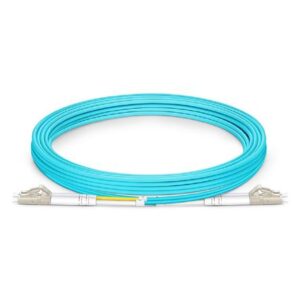 3M BDUDU-CB0003, Cable Patch Cord de Fibra Optica Multimodo OM3 Duplex LC-LC 50/125UM, 3 metros