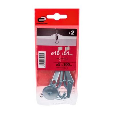 Armella 16x51mm x 2 unidades