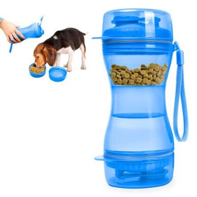 Botella Comedero Bebedero de Agua Portátil Perros Q03 AZ