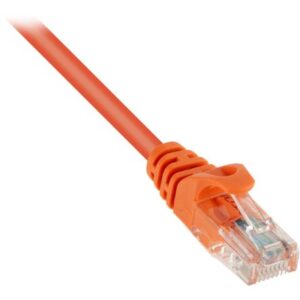 Cable de Red Pearstone Cat 5E Snagless Naranja 10