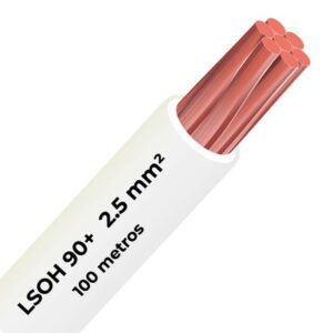 Cable Libre halógeno 90c 2.5mm 2 Celsa (Lsoh) blanco