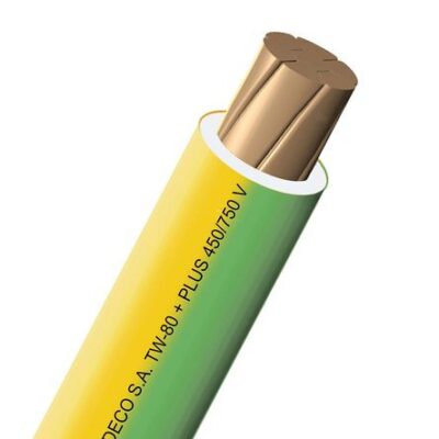 Cable TW-80 +plus 450/750 V 12 Amarillo/Verde