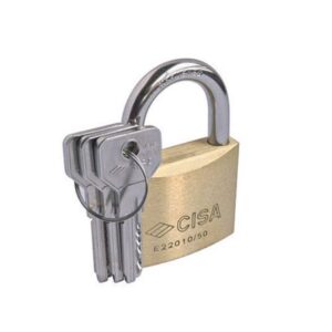 Candado Cisa Arco Latón de 50 mm M6
