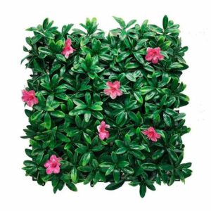 Cerca artificial Azalea con flores 50x50cm