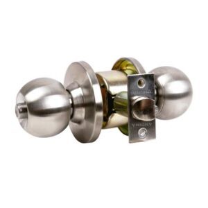 Cerradura pomo andina dormitorio acero