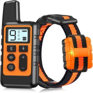 Collar Entrenamiento para Perros Control Remoto Impermeable