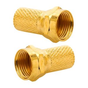 Conectores atornilladores RG-59 Gold x 2und