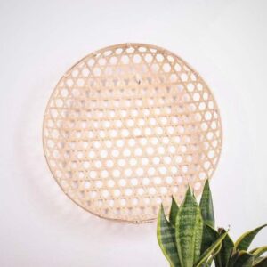 Decoracion de Tejido Bamboo Kentia Exotic 43x8cm Orange