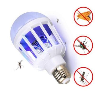 Foco Led Eléctrica Elimina Zancudos Moscas Mosquitos Eléctrico