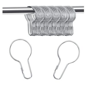 Gancho Tipo Pera Clips de Cortina Metal Sujetador por 100 Unidades