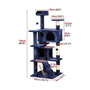 GIMNASIO COMPLETO PARA GATOS Azul