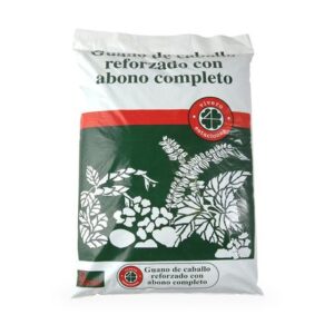 Guano de caballo reforzado con abono natural 4 Estaciones x 9 Kg