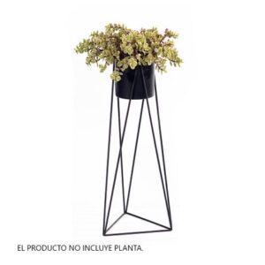 Macetero alto triangular mediano