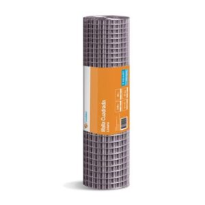 Malla cuadrada galvanizada 3/8