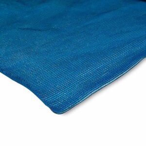 Malla Raschel azul / negro 80% - Venta por metro