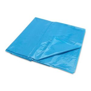 Manga plástica azul 1.5m x 2mm x metro