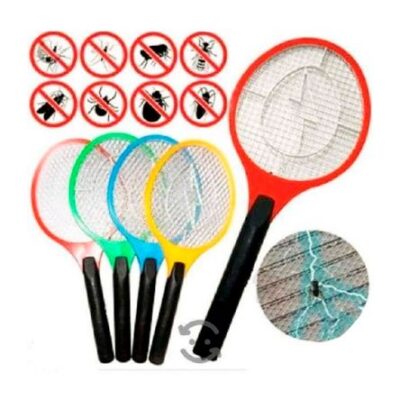 Pack 2 Matamoscas Raqueta Electrica Mata Zancudos Mosquitos