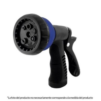 Pistola para Riego Metálica PVC 7 Funciones Toolcraft TC1846