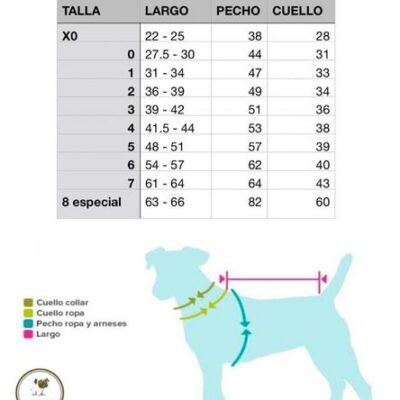 Polera para Mascotas Yupi The Pug Happy Family Hembra Talla 3