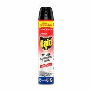 Raid aerosol hormigas & arañas 400ml