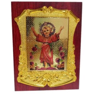 Retrato Cuadro Religioso Divino Niño Jesus Pergamino 1pza