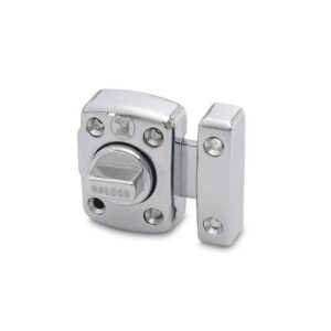 Seguro para ventana zincado acerado satinado 30 mm