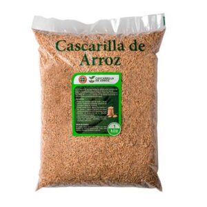 Sustrato Orgánico Cascarilla de Arroz 1Kg 4Estaciones