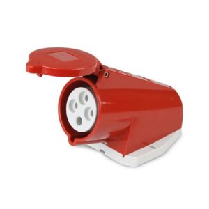 Toma visible IP44 32A 3P + T 415V 9H