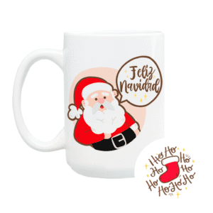 TAZA PAPA NOEL NAVIDAD