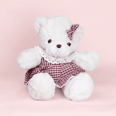 Teddy Osita con vestido